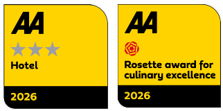 AA 3 Star Hotel and Rosette Award for Culinary Excellence 2026