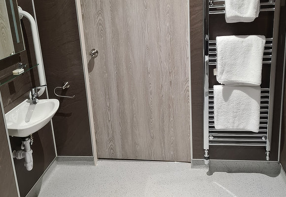 Accessible Classic Double Bathroom View 1