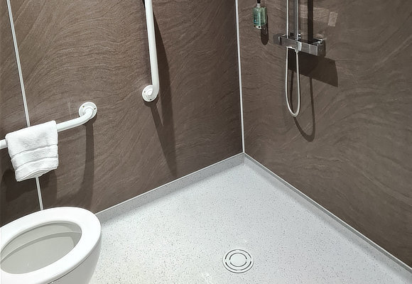 Accessible Classic Double Bathroom View 2